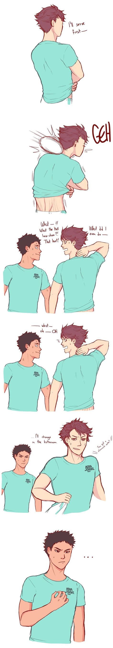 Bottom Iwaizumi Hajime .